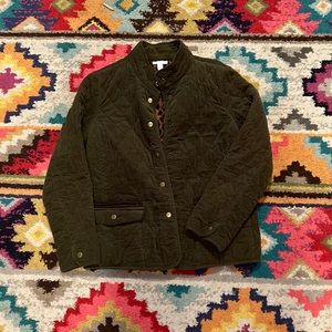 Quilted Corduroy Jacket - size md